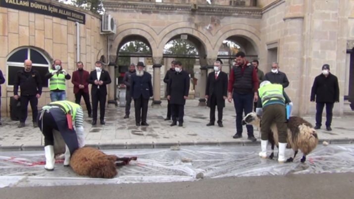 Korona Virüs Salgınının Son Bulması İçin Kurban Kesildi